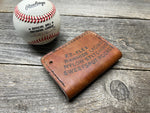 Vintage Spalding Rick Monday Baseball Glove Wallet!!