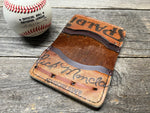 Vintage Spalding Rick Monday Baseball Glove Wallet!!