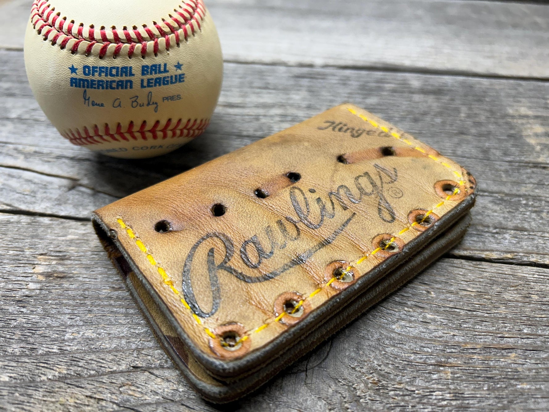 Vintage Rawlings Ken Griffey Jr Baseball Glove Wallet!