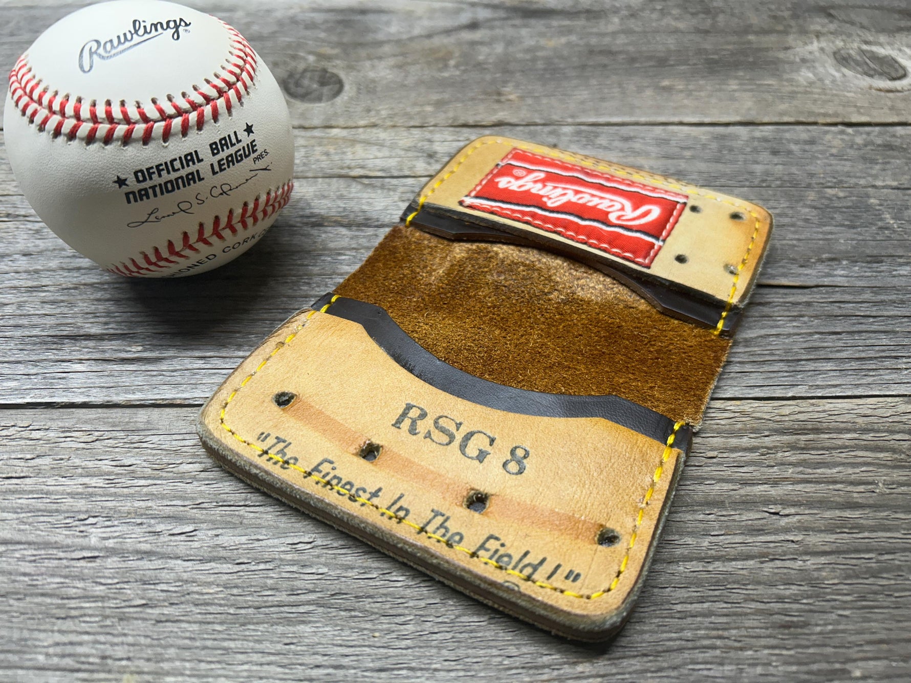 Vintage Rawlings Ryne Sandberg Baseball Glove Wallet!