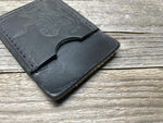 Rawlings Black Heart of the Hide Horween Top Loading Baseball Glove Wallet with Hidden 3rd Pocket!!