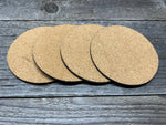 Set of 4 Coasters - Rawlings Black Heart of the Hide Horween Leather!