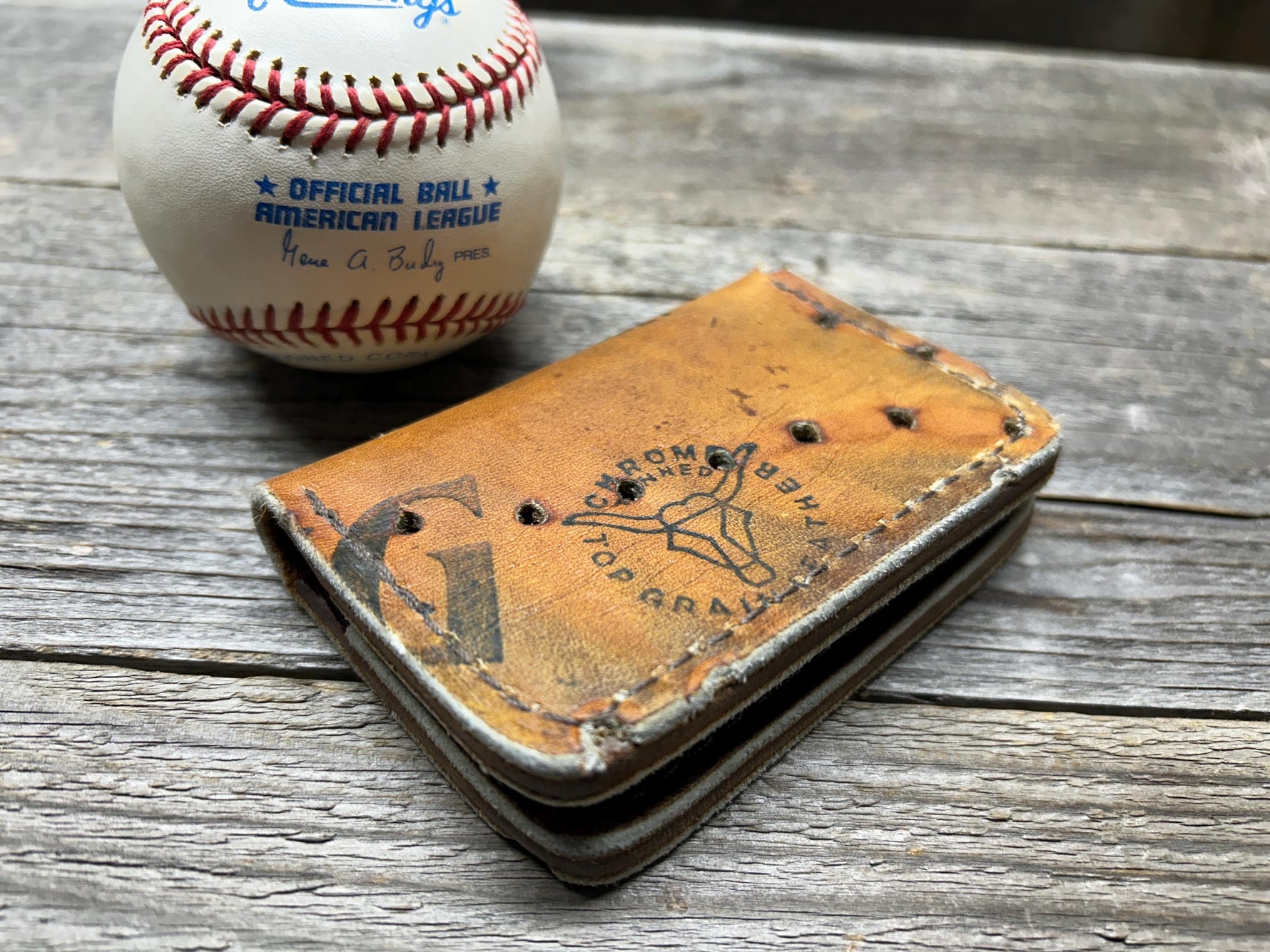 Vintage Spalding Babe Ruth Baseball Glove Wallet!!