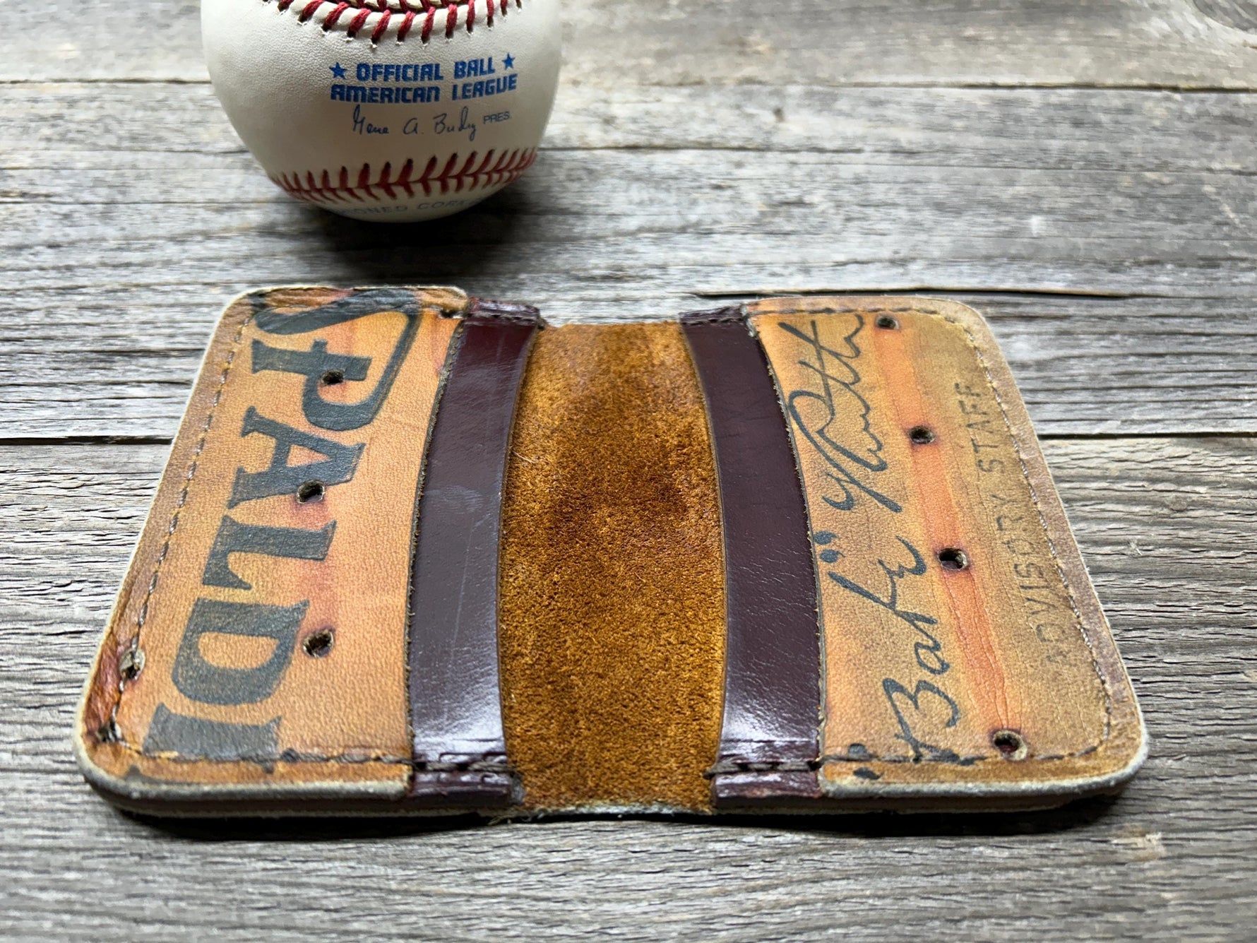 Vintage Spalding Babe Ruth Baseball Glove Wallet!!