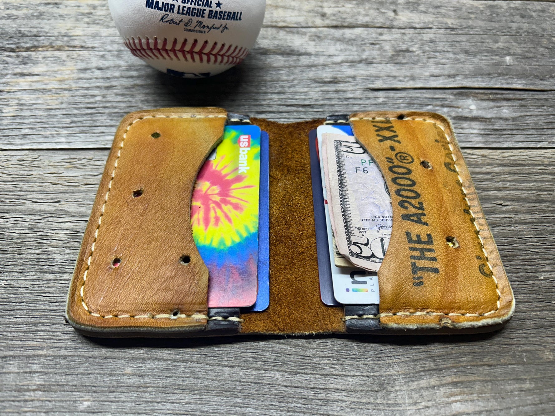 Vintage Wilson A2000 Baseball Glove Wallet!