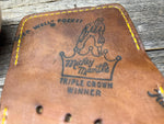 Vintage Rawlings Mickey Mantle "Made in the USA" Baseball Glove Wallet!!