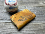 Vintage Spalding Babe Ruth Baseball Glove Wallet!!