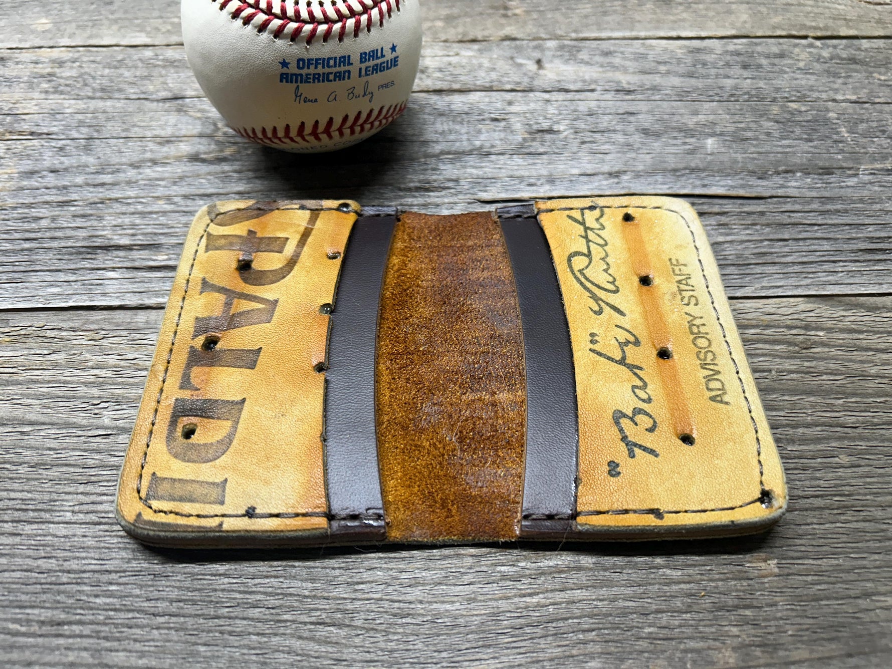 Vintage Spalding Babe Ruth Baseball Glove Wallet!!