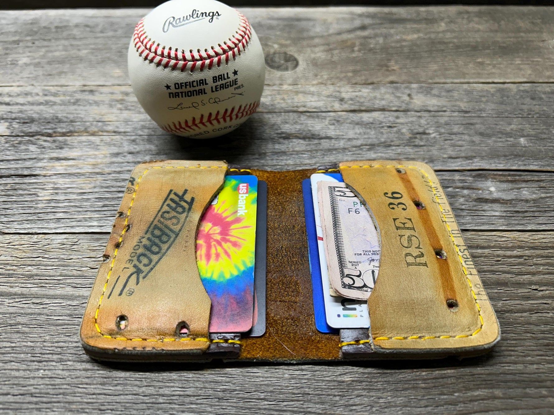 Vintage Rawlings Ryne Sandberg Limited Edition Baseball Glove Wallet!!