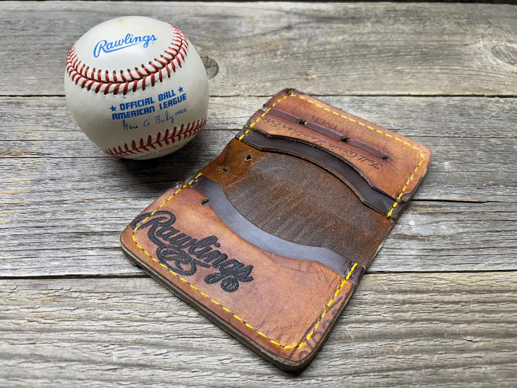 Vintage Rawlings Ken Griffey Jr Baseball Glove Wallet!