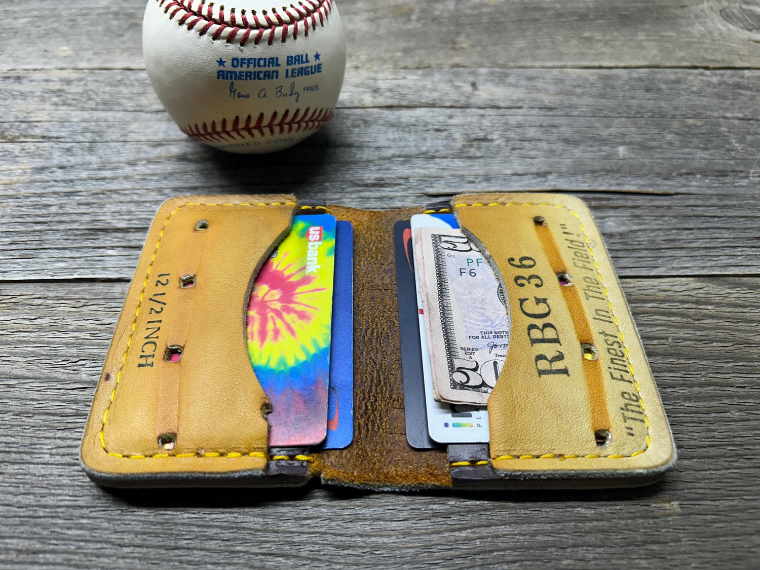 Vintage Rawlings Ken Griffey Jr Baseball Glove Wallet!