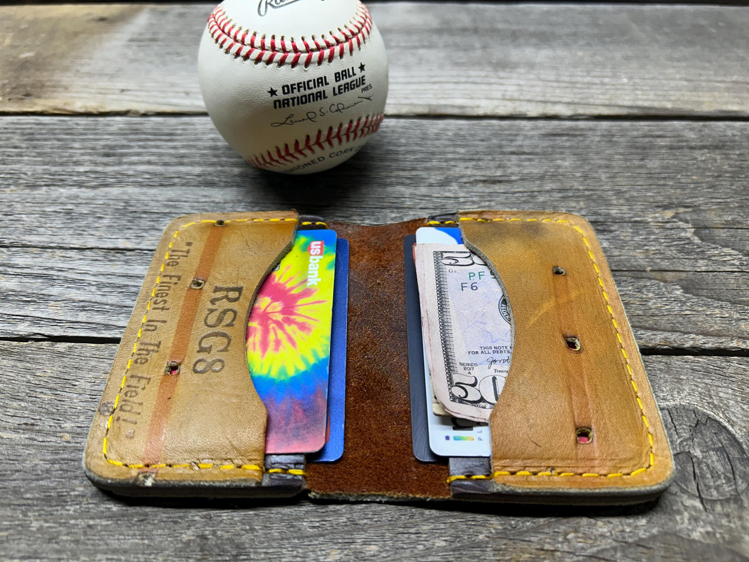 Vintage Rawlings Ryne Sandberg Baseball Glove Wallet!!