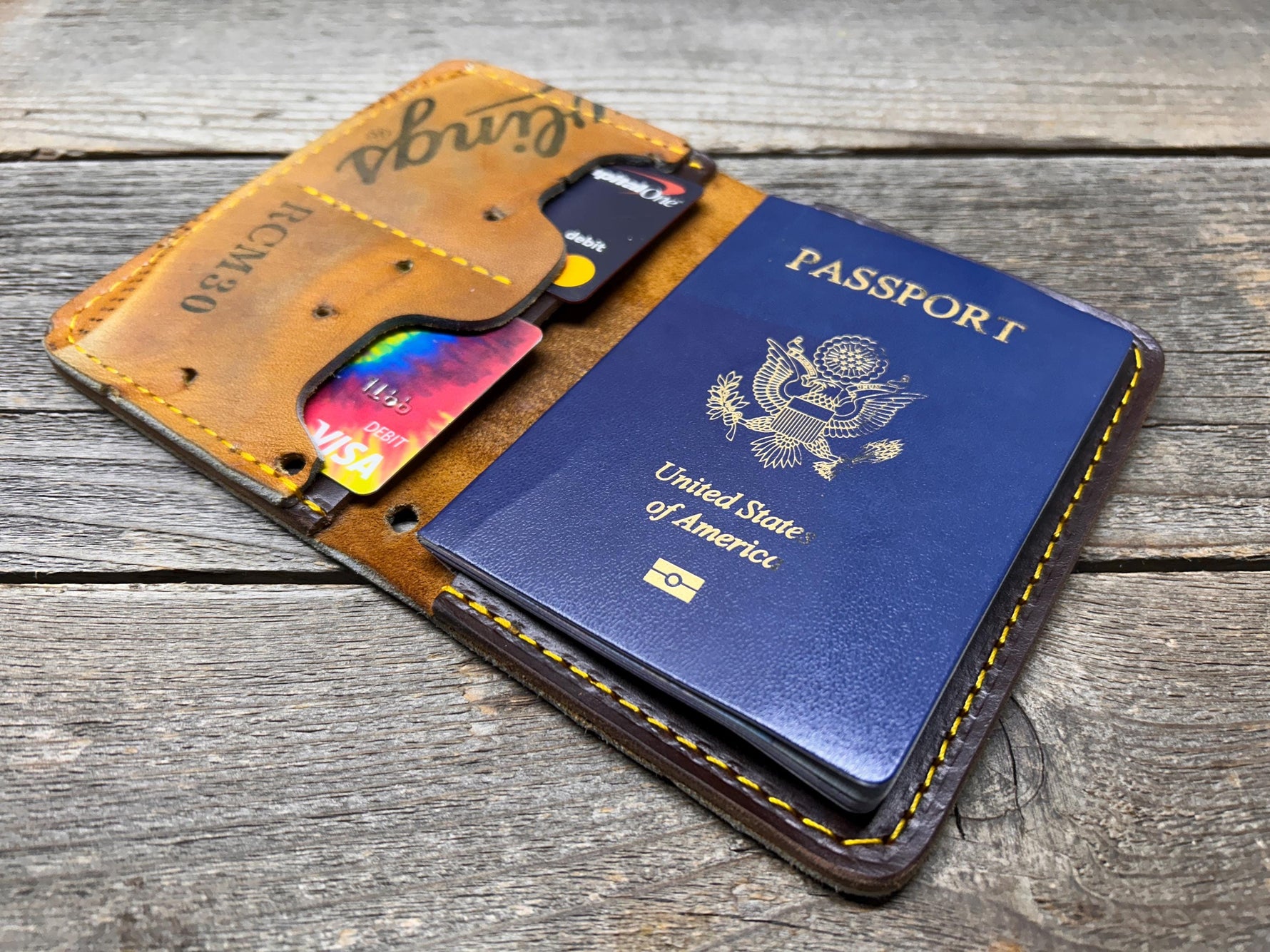 Vintage Rawlings Baseball Glove Passport Cover!