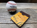 Rawlings Top Loading Baseball Glove Wallet with Hidden 3rd Pocket!! Minimalist Front Pocket Wallet!