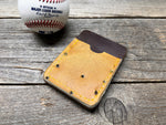 Rawlings Top Loading Baseball Glove Wallet with Hidden 3rd Pocket!! Minimalist Front Pocket Wallet!