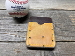 Rawlings Top Loading Baseball Glove Wallet with Hidden 3rd Pocket!! Minimalist Front Pocket Wallet!