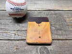 Top Loading Mizuno Baseball Glove Wallet with Hidden 3rd Pocket!! Minimalist Front Pocket Wallet!