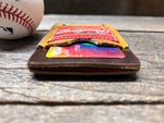 Rawlings Top Loading Baseball Glove Wallet with Hidden 3rd Pocket!! Minimalist Front Pocket Wallet!