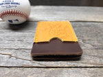 CLEARANCE Rawlings Heart of the Hide Horween Top Loading Baseball Glove Wallet with Hidden 3rd Pocket!!