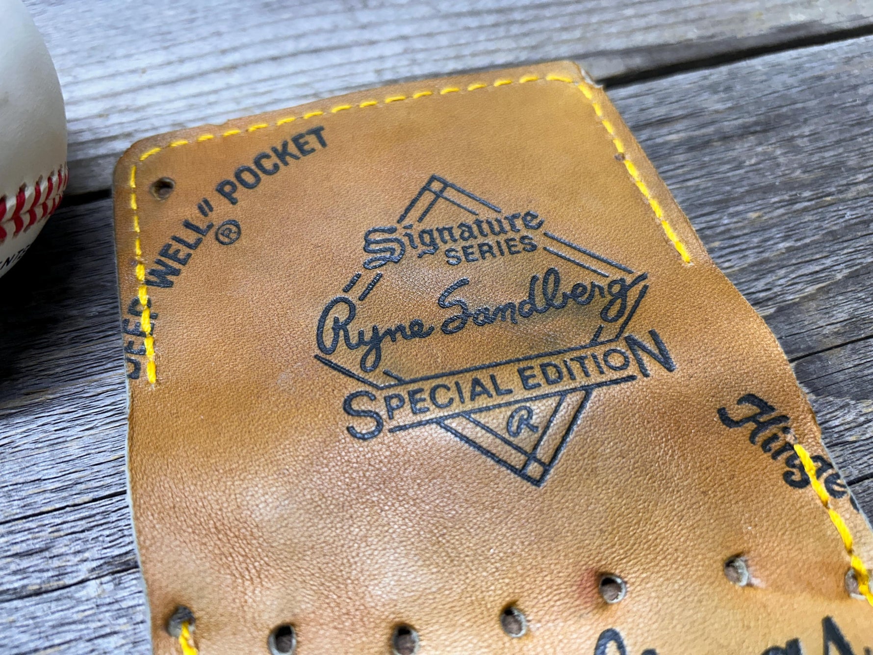 Vintage Rawlings Ryne Sandberg Special Edition Baseball Glove Wallet!!