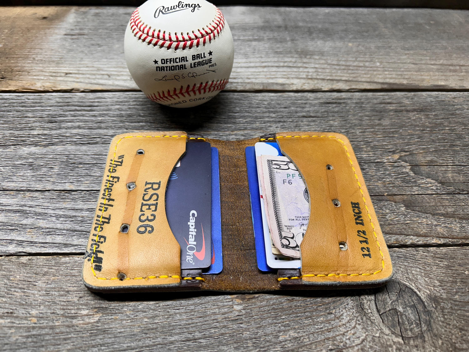 Vintage Rawlings Ryne Sandberg Special Edition Baseball Glove Wallet!!