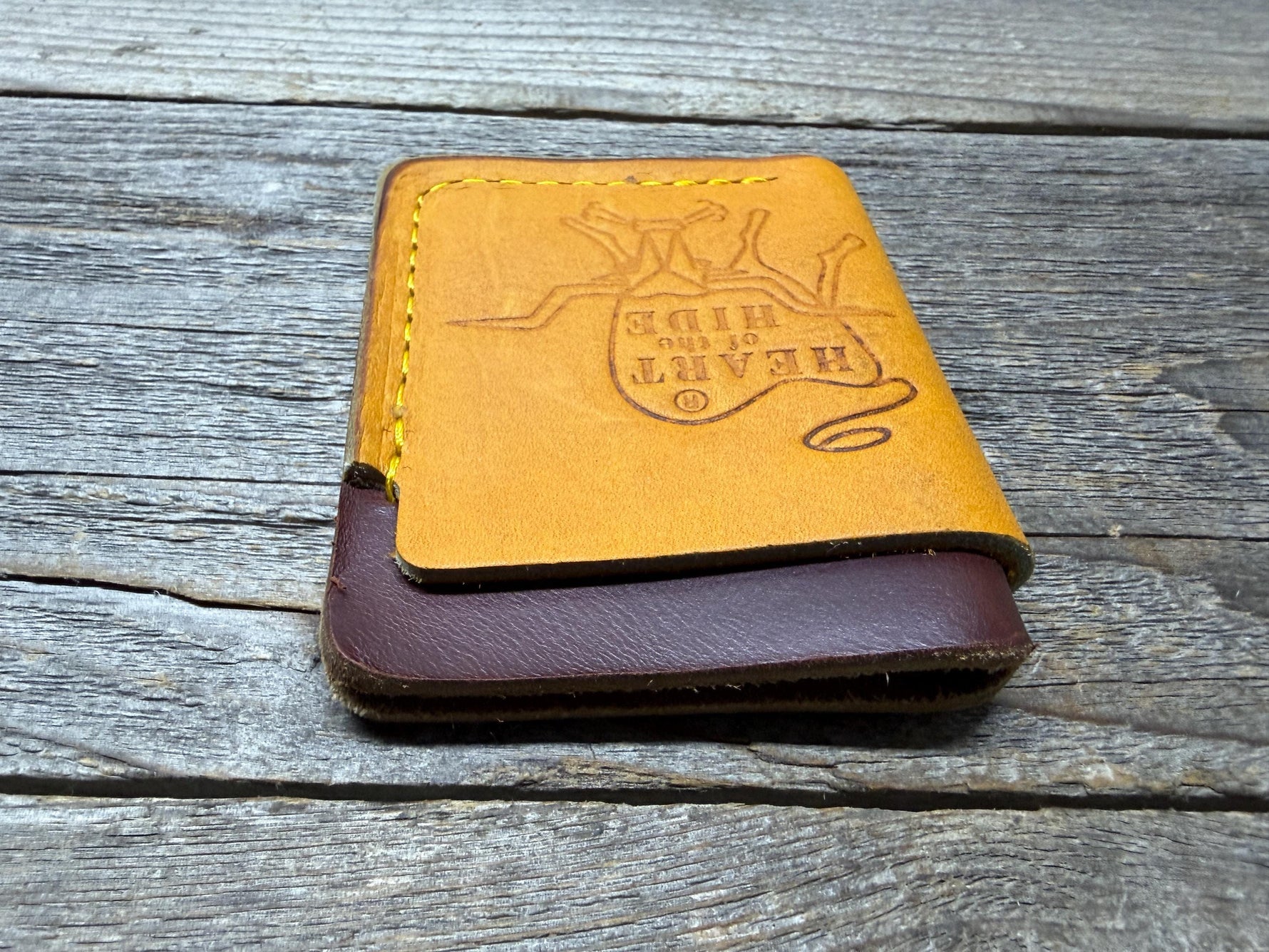 CLEARANCE Rawlings Heart of the Hide Horween Top Loading Baseball Glove Wallet with Hidden 3rd Pocket!!