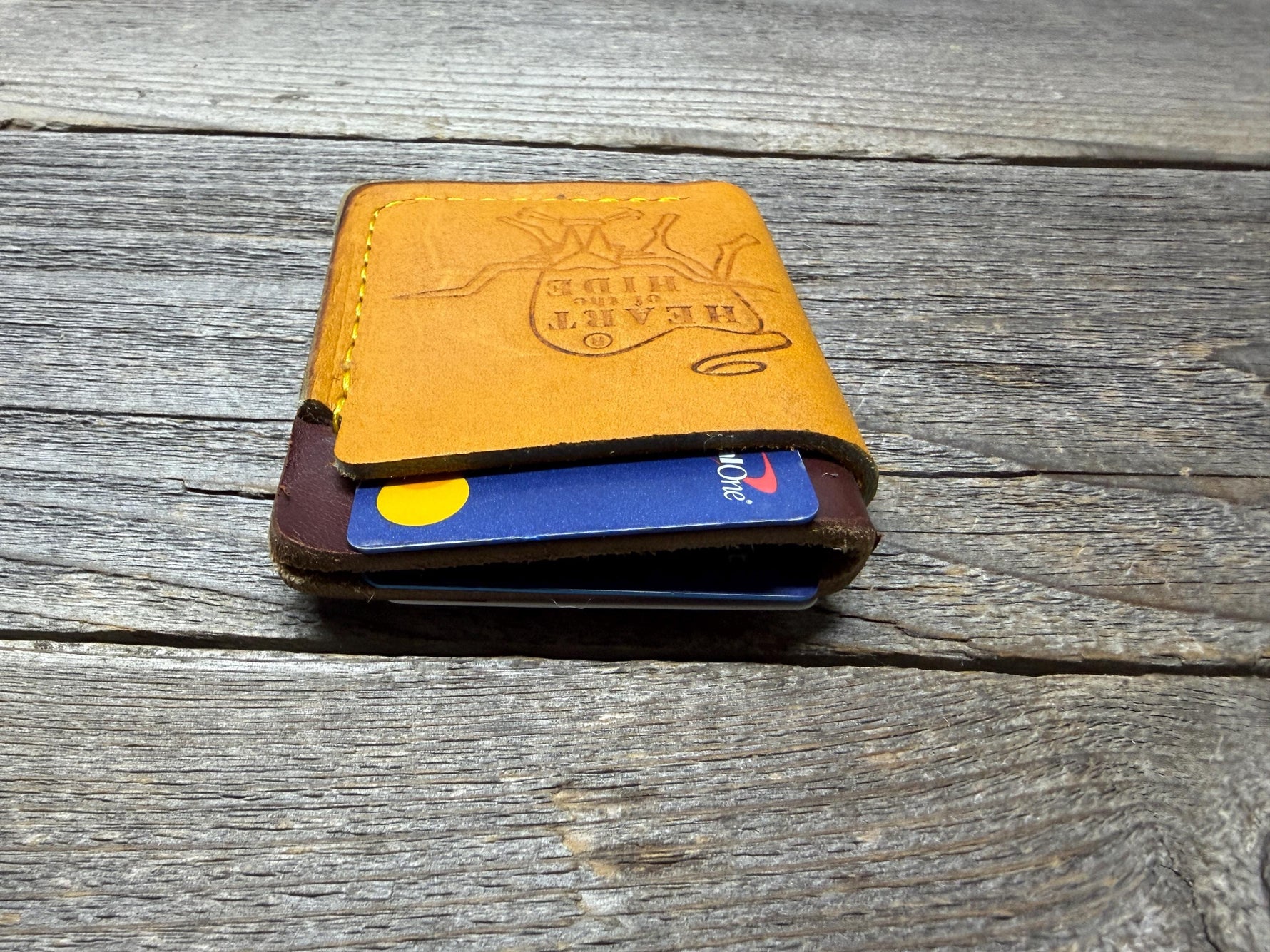 CLEARANCE Rawlings Heart of the Hide Horween Top Loading Baseball Glove Wallet with Hidden 3rd Pocket!!