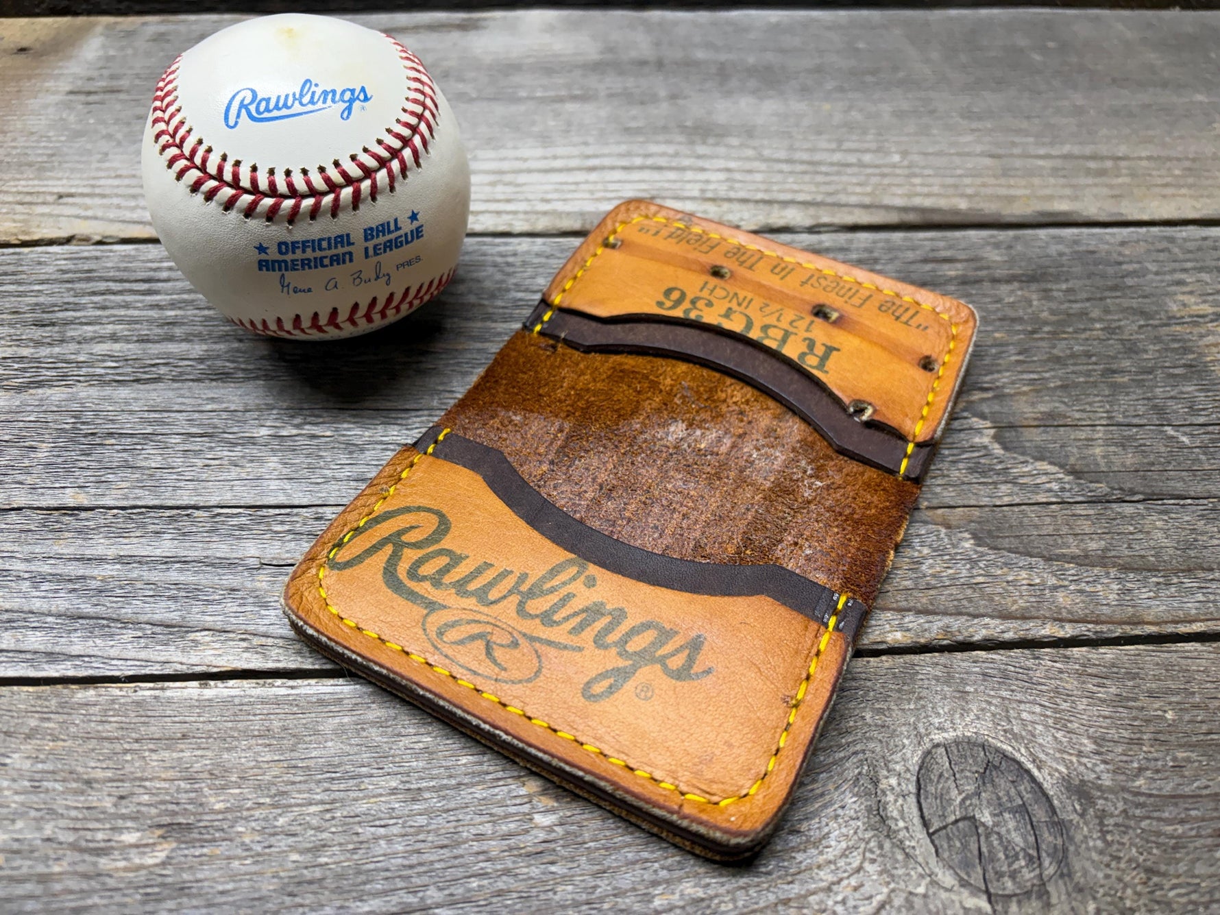 Vintage Rawlings Ken Griffey Jr Baseball Glove Wallet!