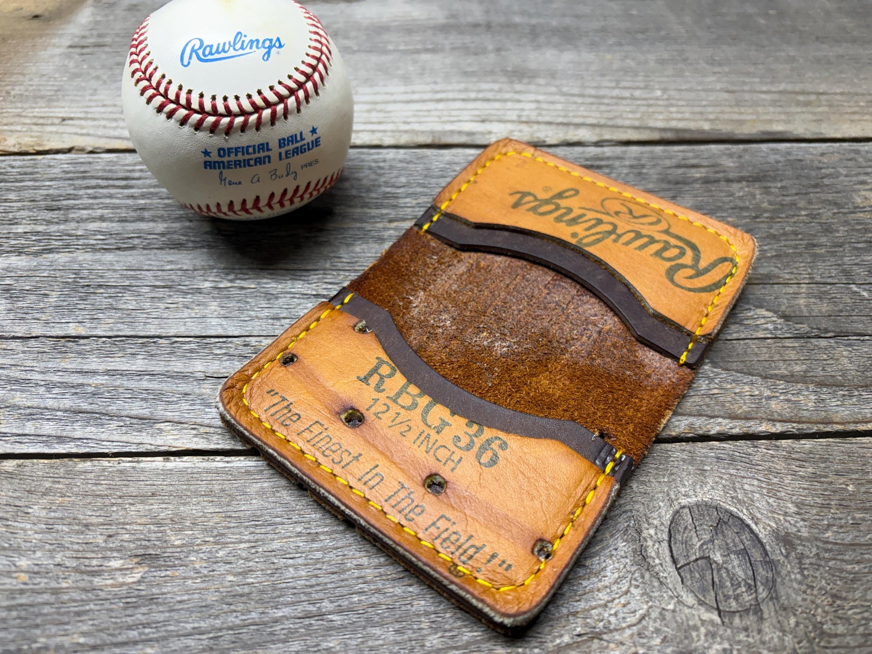 Vintage Rawlings Ken Griffey Jr Baseball Glove Wallet!