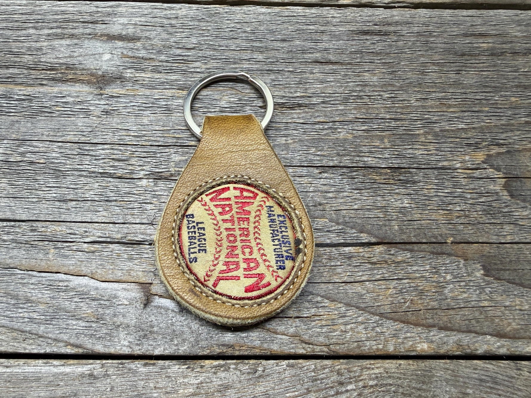 Vintage Spalding American / National League Baseball Glove Key Chain!