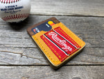 Rawlings Heart of the Hide Horween Top Loading Baseball Glove Wallet with Hidden 3rd Pocket!!