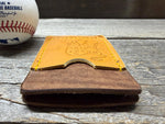 Rawlings Heart of the Hide Horween Top Loading Baseball Glove Wallet with Hidden 3rd Pocket!!