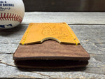 Rawlings Heart of the Hide Horween Top Loading Baseball Glove Wallet with Hidden 3rd Pocket!!