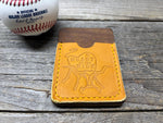 Rawlings Heart of the Hide Horween Top Loading Baseball Glove Wallet with Hidden 3rd Pocket!!