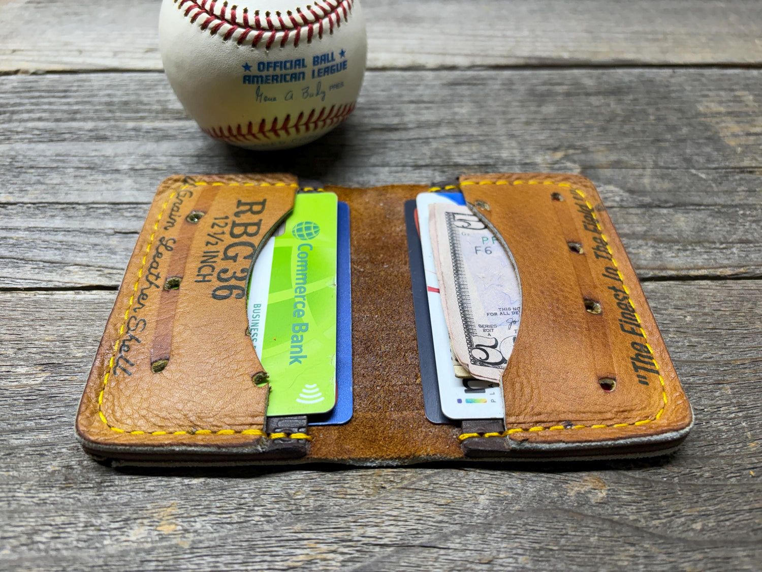 Vintage Rawlings Ken Griffey Jr Baseball Glove Wallet!