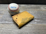 Vintage Spalding Babe Ruth Baseball Glove Wallet!!