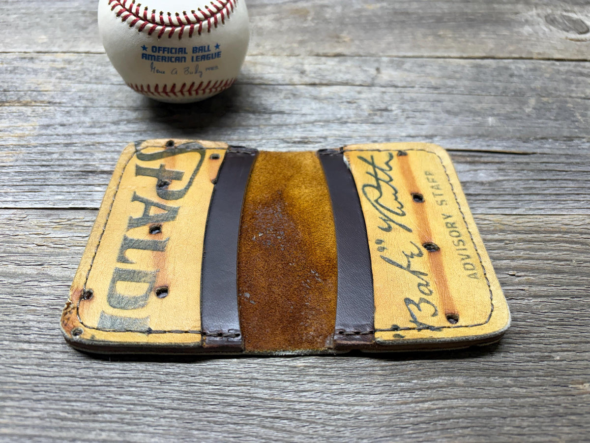 Vintage Spalding Babe Ruth Baseball Glove Wallet!!