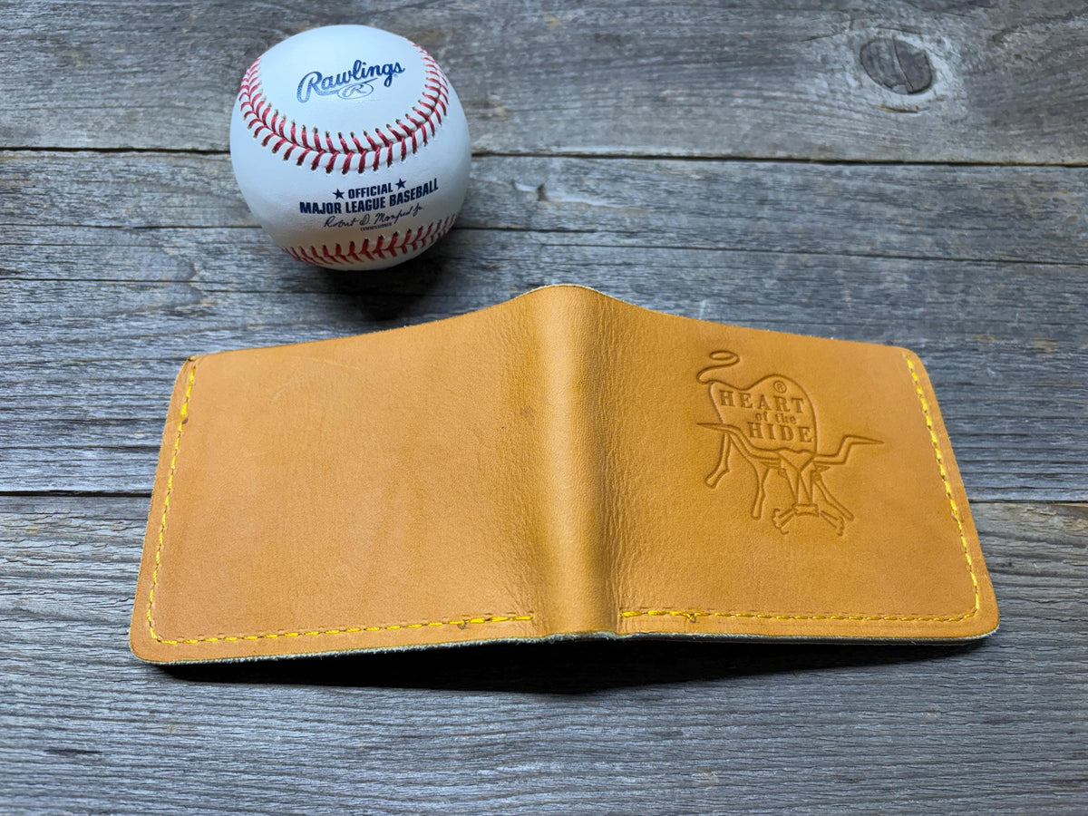 Rawlings Heart Of The Hide Horween Bifold Baseball Glove Wallet!!