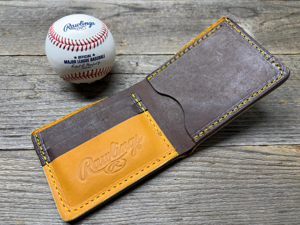 Rawlings Heart Of The Hide Horween Bifold Baseball Glove Wallet!!