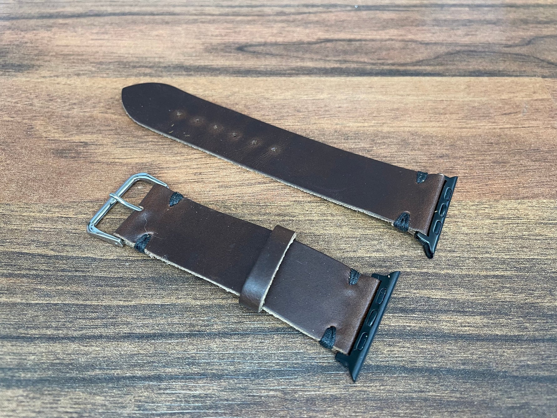 Horween Chromexcel Brown Leather Apple Watchband