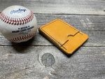 Horween Baseball Leather (Heart of the Hide) Top Loading Baseball Glove Wallet with Hidden 3rd Pocket!!