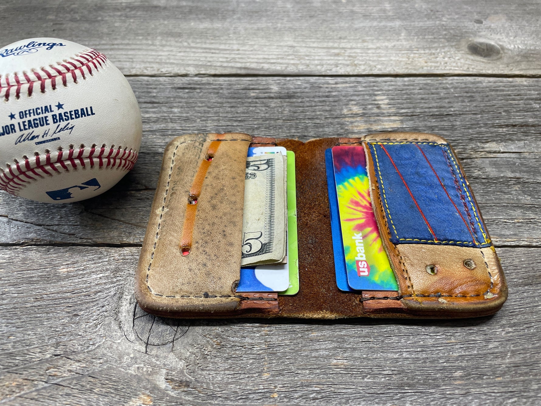 Vintage MacGregor Pete Rose Baseball Glove Wallet