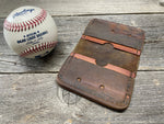 Vintage Made in the USA Rawlings Heart of the Hide Baseball Glove Wallet and 2 Key Chains!