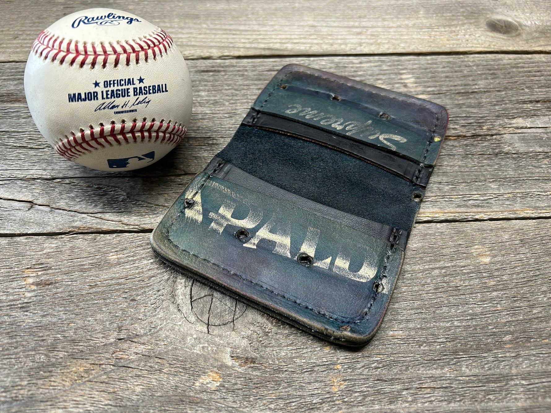 Vintage Spalding Baseball Glove Wallet!