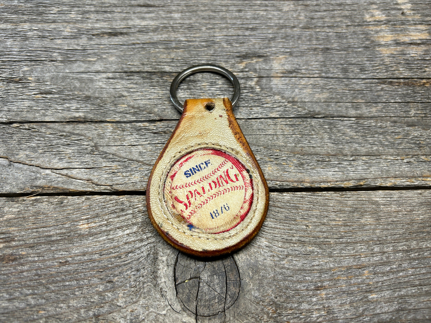 Vintage Spalding Baseball Glove Key Chain!