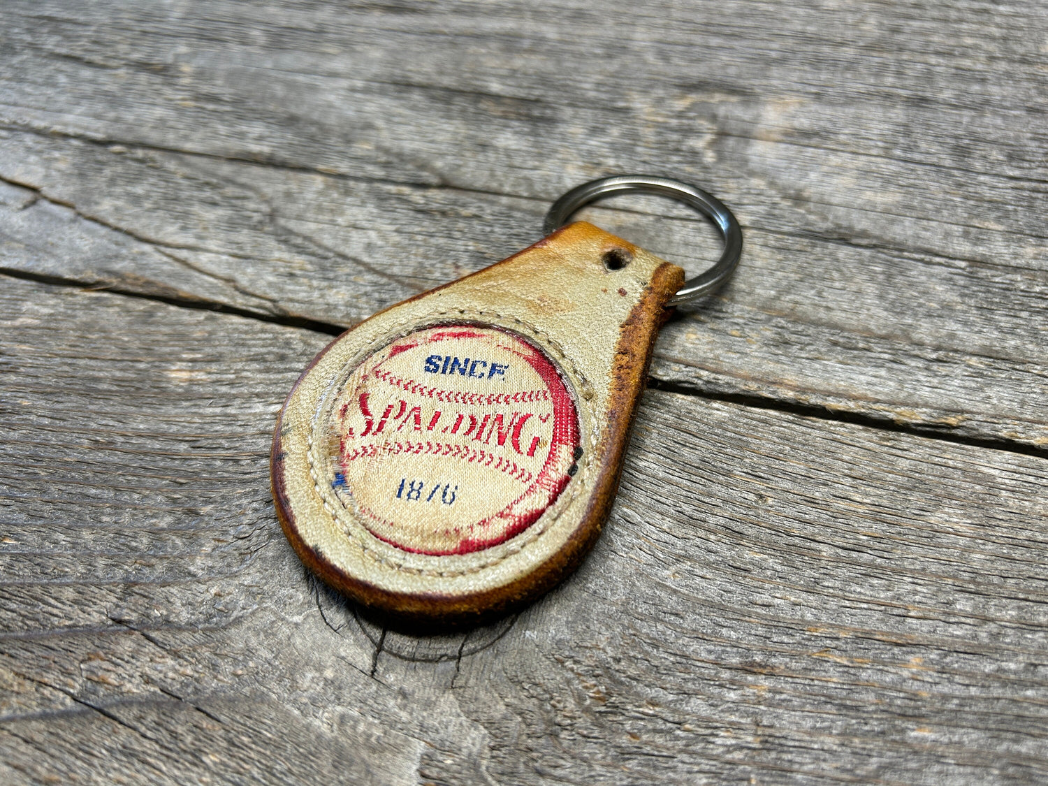 Vintage Spalding Baseball Glove Key Chain!