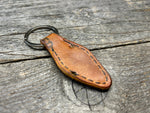 Vintage "Handcrafted" Baseball Glove Key Chain - NEW STYLE! (vintage hotel key style)!