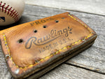 Vintage Made in the USA Rawlings Heart of the Hide Baseball Glove Wallet!