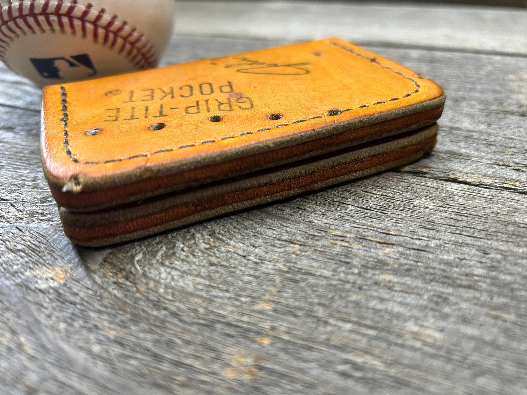 Vintage Wilson John "The Count" Montefusco Baseball Glove Wallet