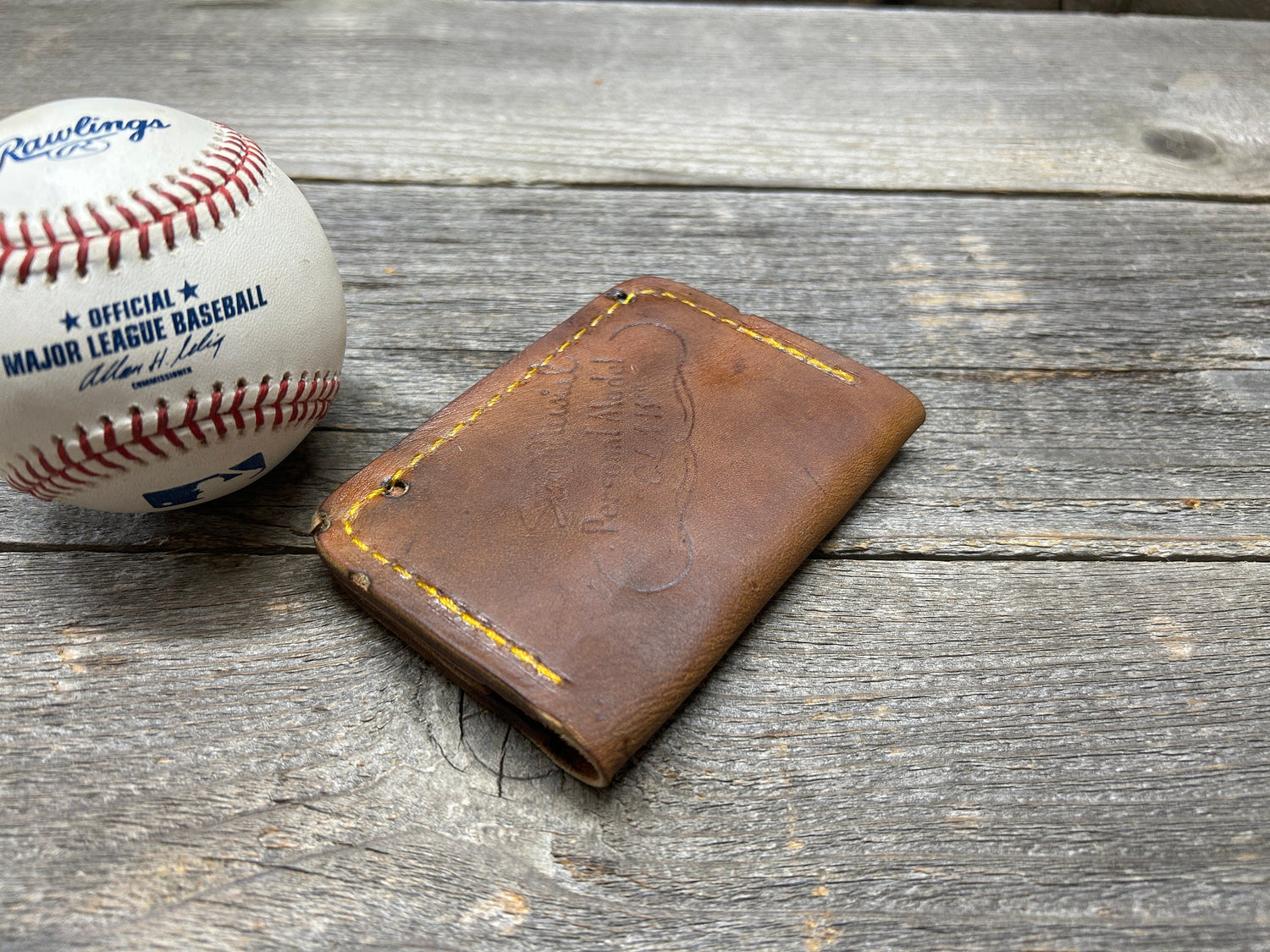 Vintage Rawlings Stan Musial Baseball Glove Wallet!